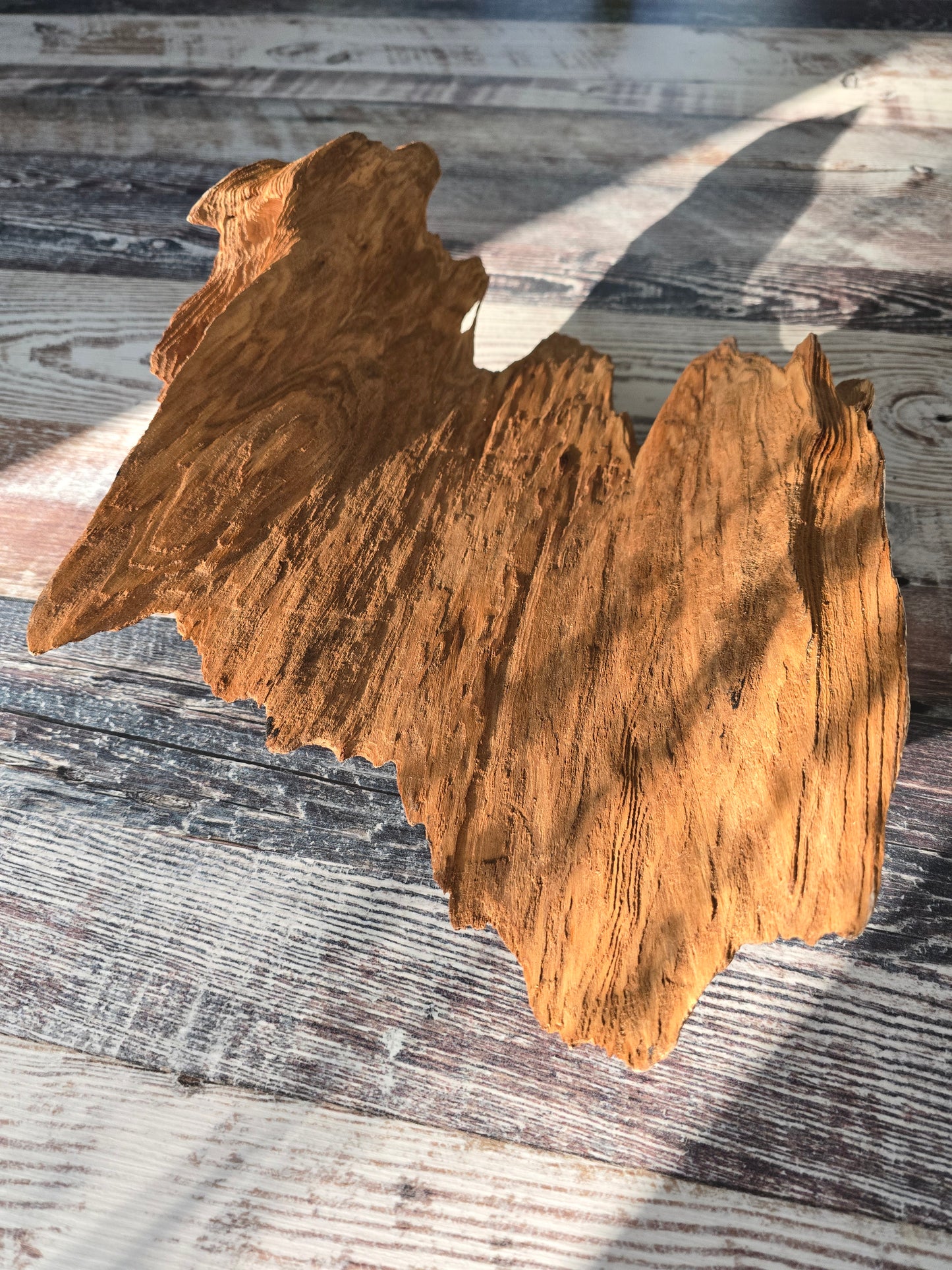 Rare treated external cypress core slab