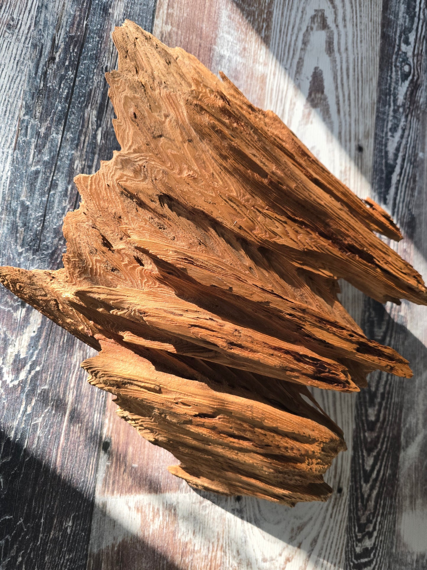 Rare treated external cypress core slab