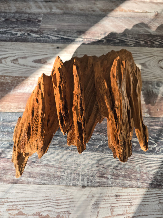 Rare treated external cypress core slab