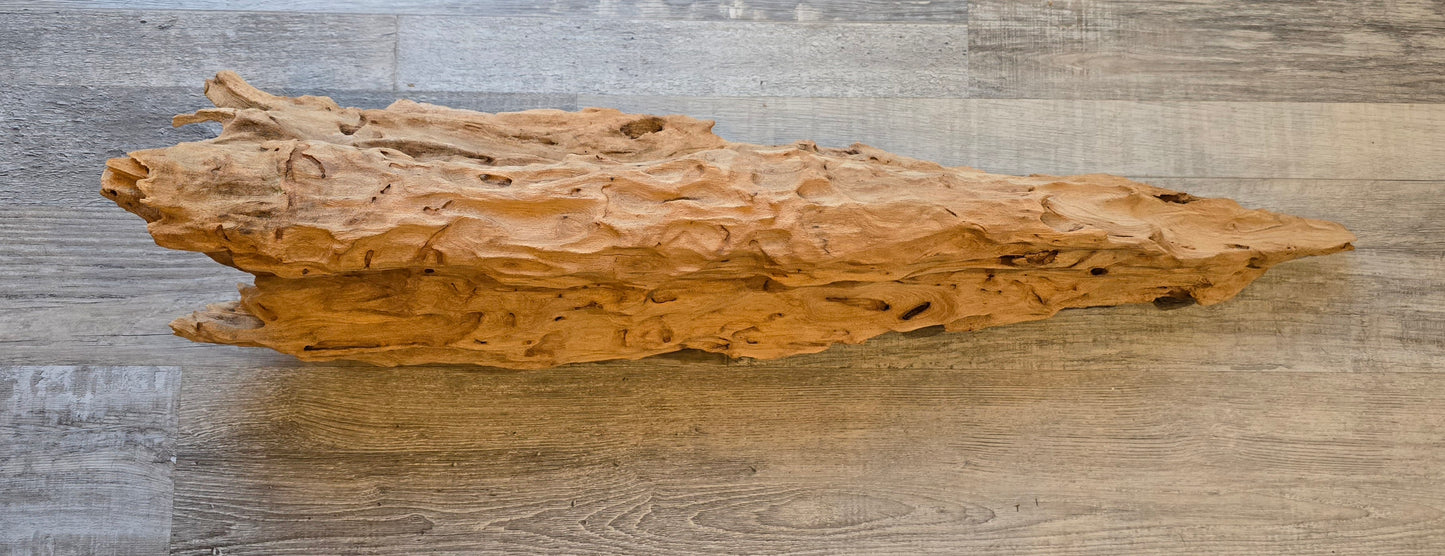 25 inches x 7 inches triangle shape Pecky Cypress #1008